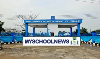 PAMO University of Medical Sciences (PUMS) admission form for the 2022/2023 academic session