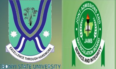 EBSU vows to change cut off mark as Jamb fixes new cut off mark