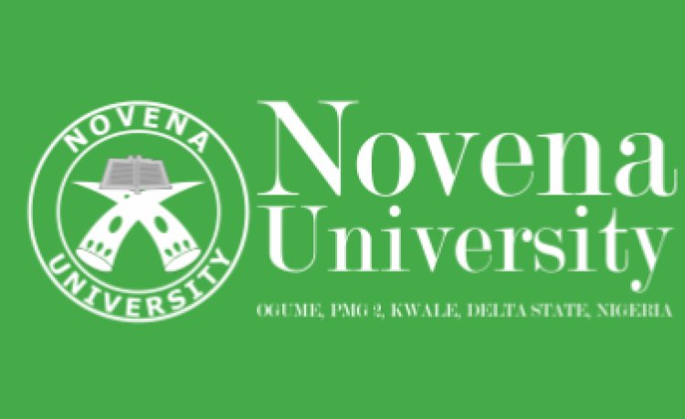 Complete list of accredited Undergraduate courses offered in Novena University