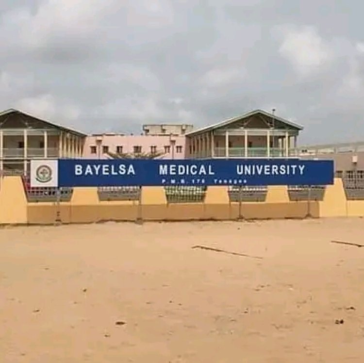 Bayelsa Medical University (BMU) Faculty of Health Sciences school fees schedule