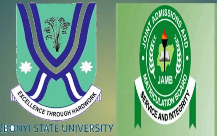 EBSU vows to change cut off mark as Jamb fixes new cut off mark