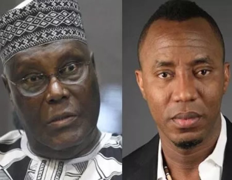Atiku once depended on me to counter Obasanjo – Sowore