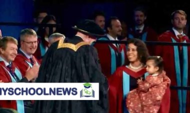 Young Mother bags PhD in Mechanical Engineering, despite her new responsibility as a mom she was able to excel in her program