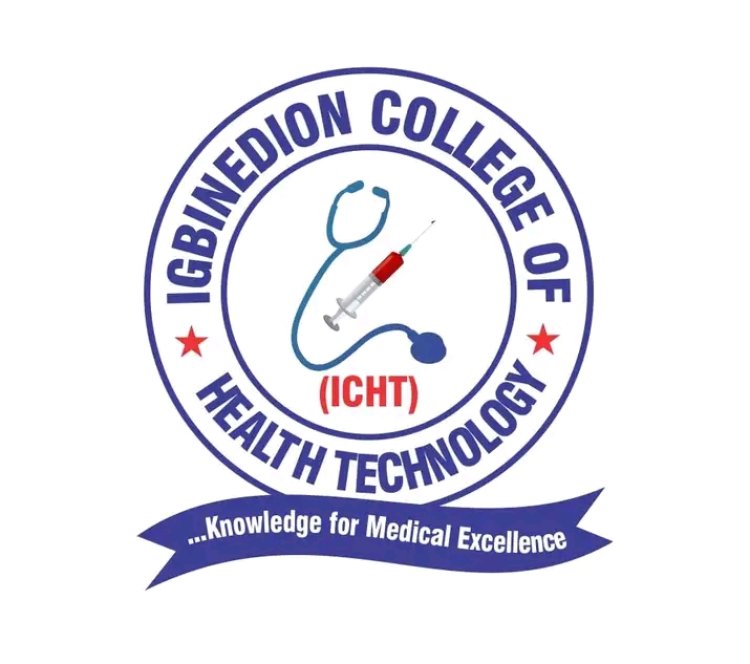 Igbinedion College of Health Technology admission form for the 2022/2023 academic session