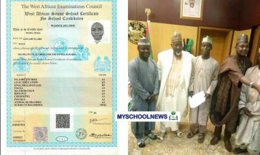 Meet Nura Inuwa overall best WAEC candidate who awaits scholarship 4 years after Gov. Badaru’s promised to send him abroad to study