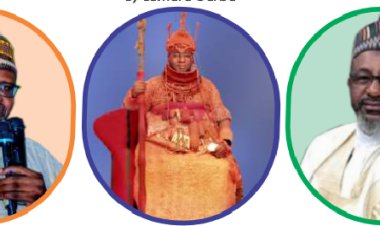 BUK Chancellor, Oba of Benin, Dr. Rijiyar Lemo, Dr. Bashir Umar Conferred with National Honours