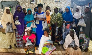 NYSC Corps members engage in Charity CDS Group Visits, Put Smiles on the Faces of  Awo Community residents