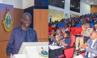 FULOKOJA VC, Prof. Akinwumi delivers Lecture on National Security at Defence College