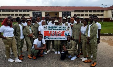 NYSC Takes Voters Education To Schools, sensitise the Students and Teachers on the electoral process