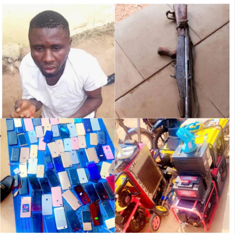 Police arrests armed robbers who attacked KWASU students, recover 87 phones