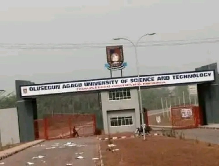 Olusegun Agagu University of Science and Technology (OAUSTECH) admission for 2023/2024 session