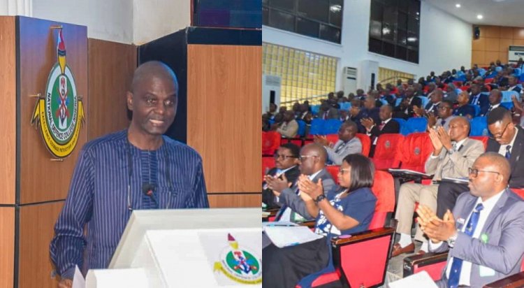 FULOKOJA VC, Prof. Akinwumi delivers Lecture on National Security at Defence College
