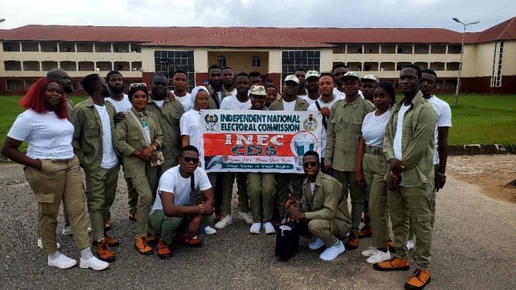 NYSC Takes Voters Education To Schools, sensitise the Students and Teachers on the electoral process