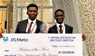 UNILAG Law Students emerge winners of 1st National Data Protection Moot Court Competition 2022