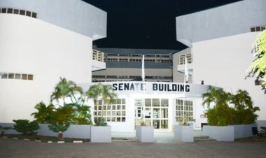 University Of Abuja UNIABUJA Senate Building at nightfall
