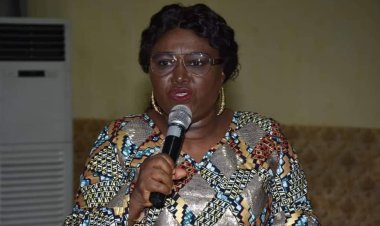 NYSC acting DG Mrs. Christy Ifeanyiwa Uba task staff on Unity