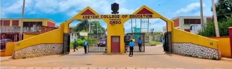 Adeyemi College of Education Part Time Degree admission form for 2023/2024 session