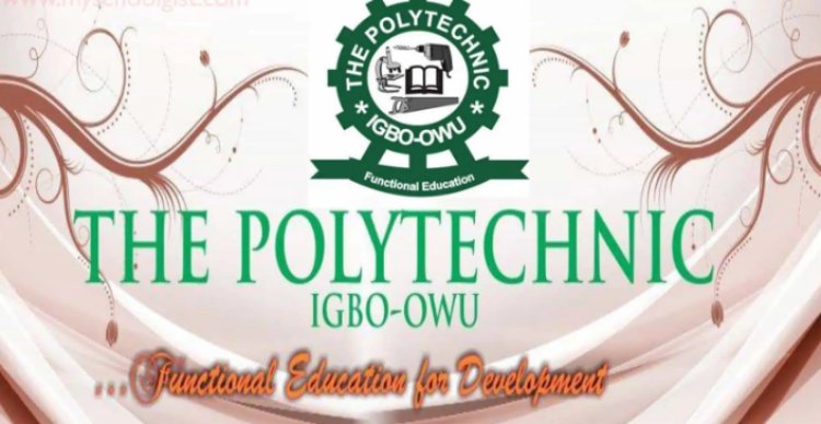The Polytechnic Igbo-Owu post UTME form for 2022/2023 session