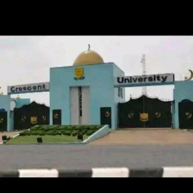 Crescent University issues notice on adjustment to 1st semester academic calendar for 2022/2023 session
