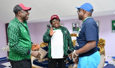 NYSC DG Mrs. Christy Uba attends 2022 National Sports Festival