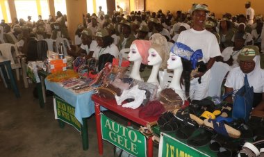 NYSC 2022 Batch C Stream II Orientation SAED Course In-camp Skills Training Closes (PHOTOS)