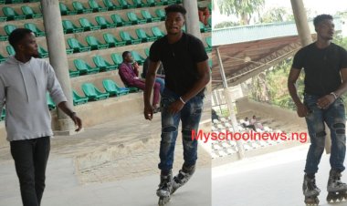 UNIABUJA reacts as students went skating after rounding off their first semester examination