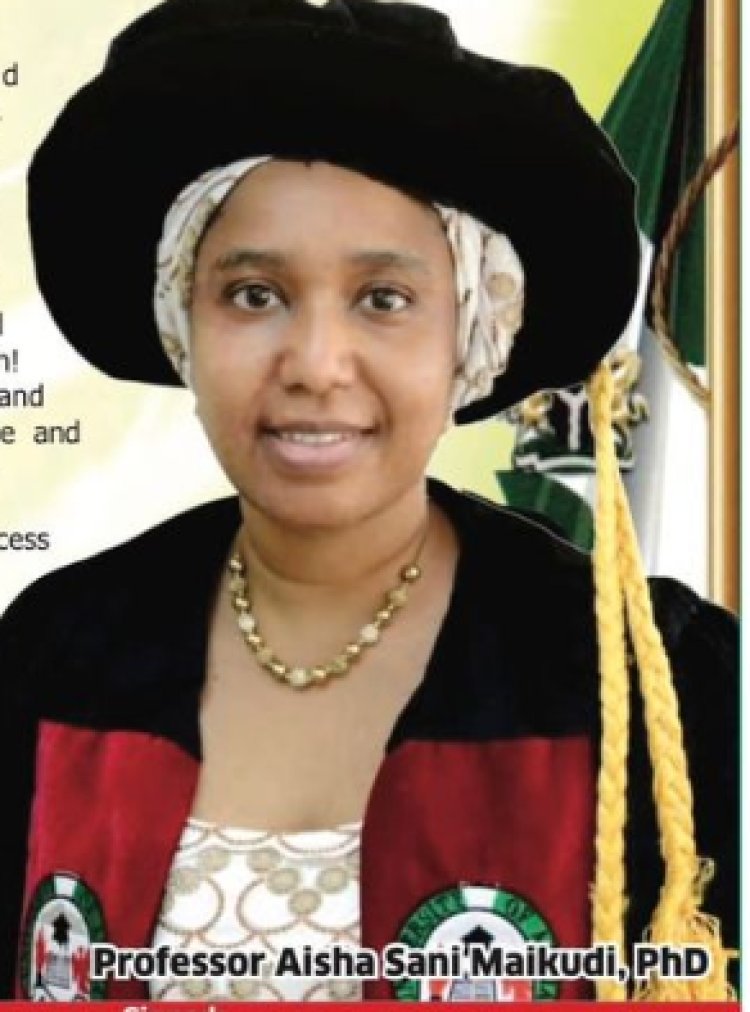 Professor Aisha Sani Maikudi becomes Youngest Professor In Nigeria at 38