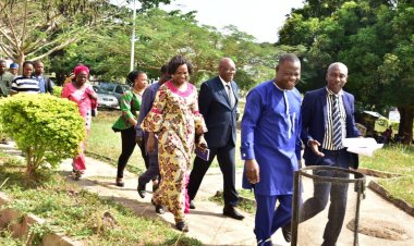 FUTA VC Prof. Adenike Oladiji Tours Schools, begs students, staff for peaceful coexistence