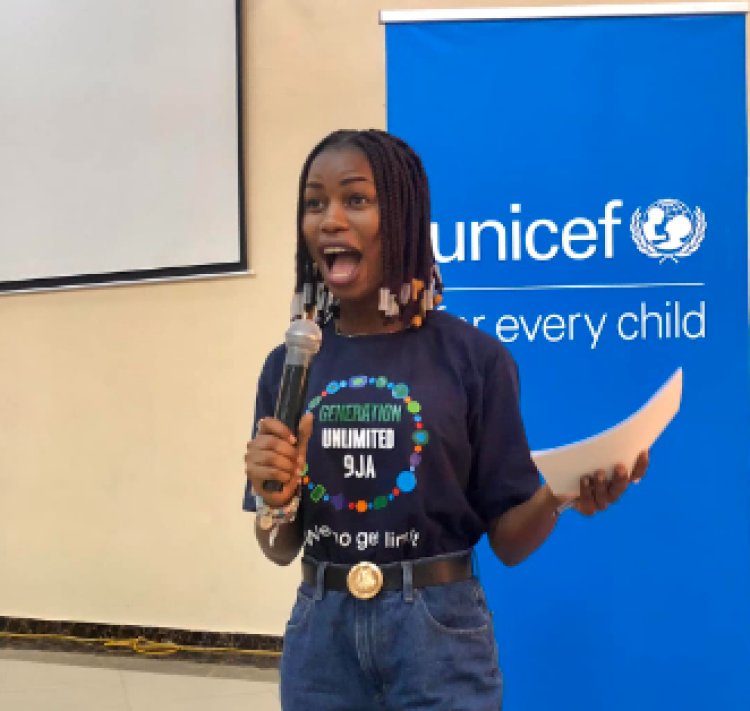 BSU graduate Aku Deborah becomes a member of the UNICEF Nigeria