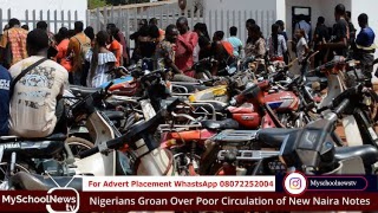 Nigerians Groan Over Poor Circulation of New Naira Notes (VIDEO)