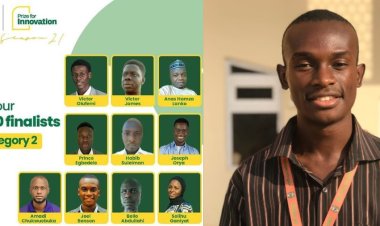 300 Level Joel Benson of Uniabuja beats over 400 undergraduates to emerge most Innovative student across Nigerian universities