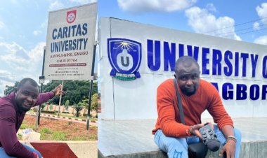 I had  Carryover in Mathematics, Popular Video Creator Lucky Udu says as he Graduate from  Elizade University