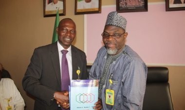 KWASU VC Prof. Shaykh Jimoh Receives Journal for Technoscience Journal for Community Development