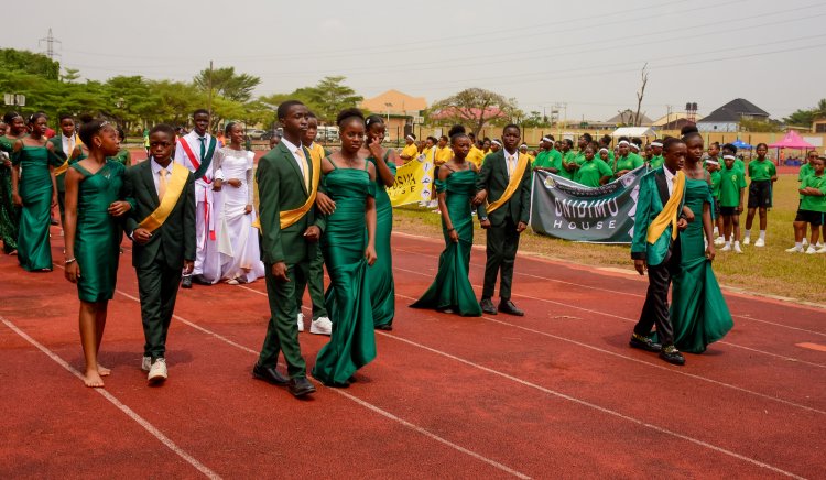 Chrisland College Students Display Trust and Friendship in 2023 Inter House Sports (PHOTOS)