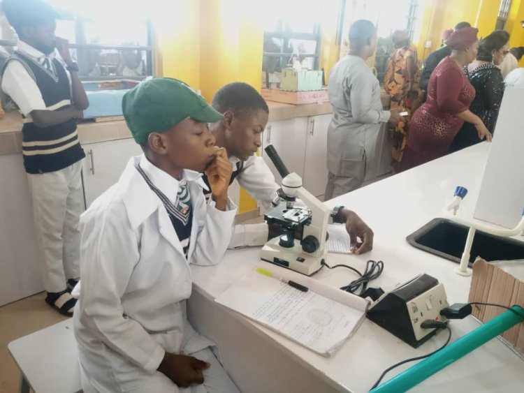 MTN donates Science Laboratories worth N60m to school in Ondo