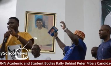 UNN SUG Promise to Deliver Pulling Units to Peter Mba for Enugu governorship (VIDEO)