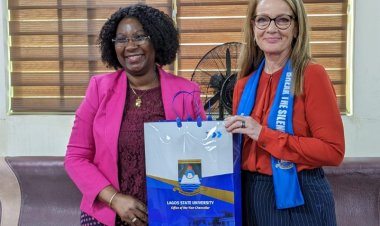 UNFPA Representative Ulla Muella Visit LASU VC Prof. Ibiyemi Olatunji Bello