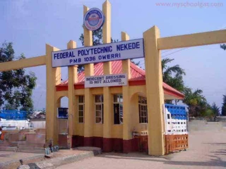 Federal Polytechnic Nekede disclaimer notice on postponement of 1st semester exam