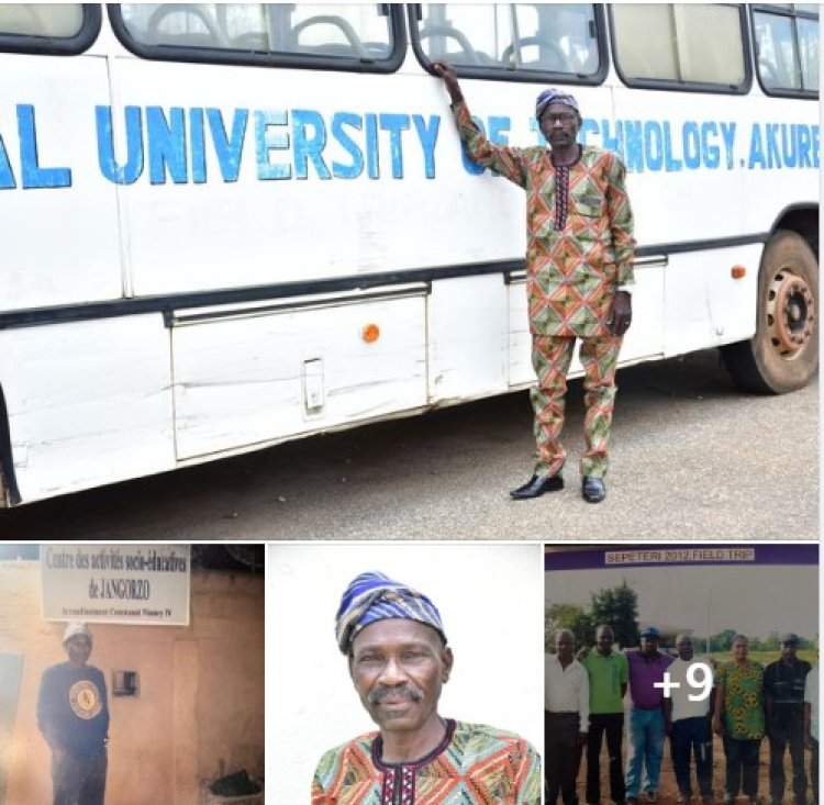 Story of 34 years Served FUTA'S Failed Trip Driver, Orimisan Ogunmolu and his Passion for Driving & Excellence