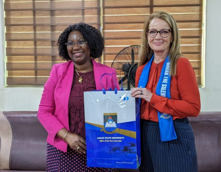 UNFPA Representative Ulla Muella Visit LASU VC Prof. Ibiyemi Olatunji Bello