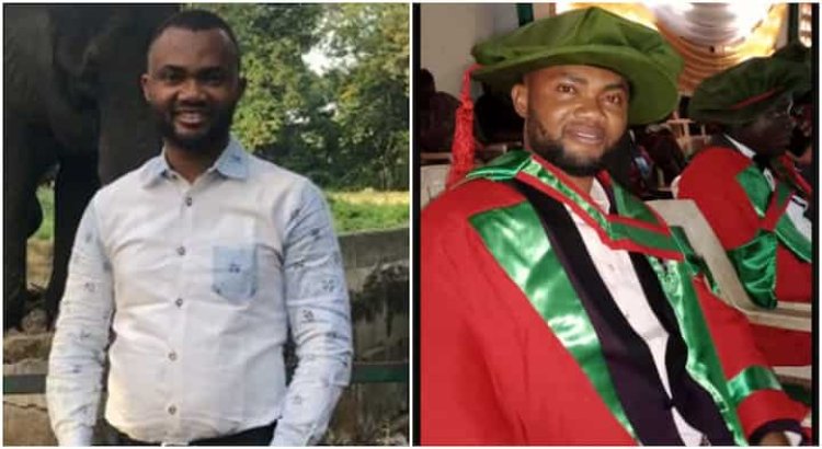 Former Alaba Apprentice goes Viral After Becoming PhD holder at University of Nigeria Nsukka