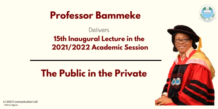 UNILAG Faculty of Social Sciences fifteenth (15th) Inaugural Lecture
