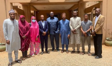 TETFund Official Meets Students, UDUS Students Union Government
