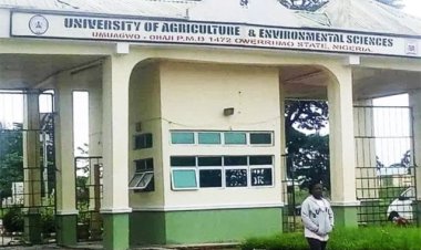 University of Agriculture and Environmental Sciences Notice to All JAMBITES