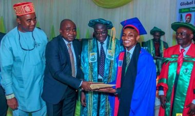 Chidera Dilibe emerges COOU Best Graduating Student of Pharmacy with 4.62 CGPA