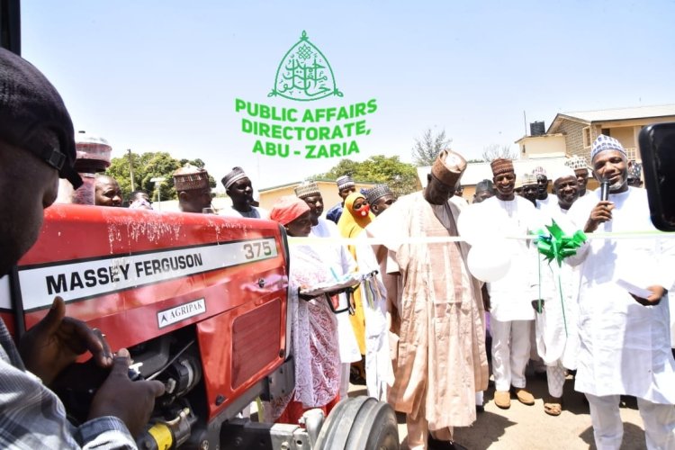 ABU Vice Chancellor Launches Tractors at Division of Agricultural Colleges