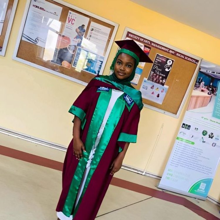 Female Student Graduates From The Nile University with stellar CGPA OF 4.96  Of  5.0