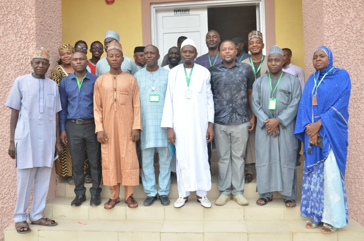 Vice-Chancellor of the Federal University of Lafia Prof. Shehu Rahman, Allocates Offices to MIS Directors