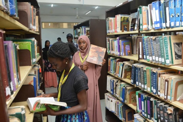 PHOTO NEWS: Keep up the great work, scholars - UNIABUJA Tells students reading for Exams