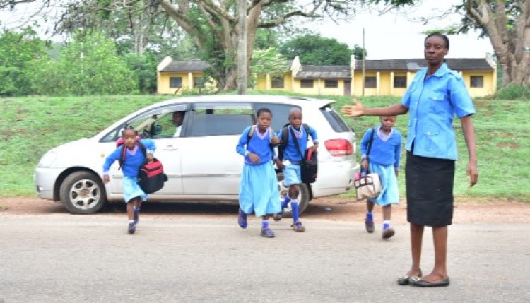 Meet Esther Oyedele, Head Patrol-man and Eagle Eye Guardian of Pupils at FUTA Staff Primary School